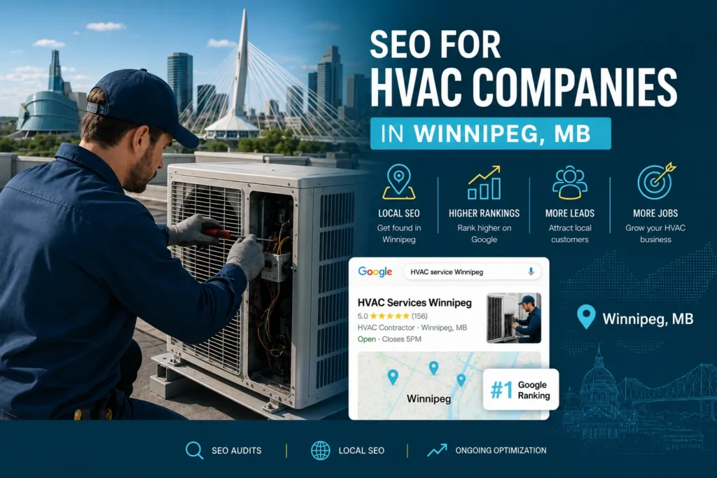 SEO for HVAC Companies in Winnipeg, MB