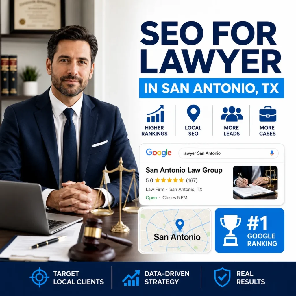 SEO for Lawyers in San Antonio, TX