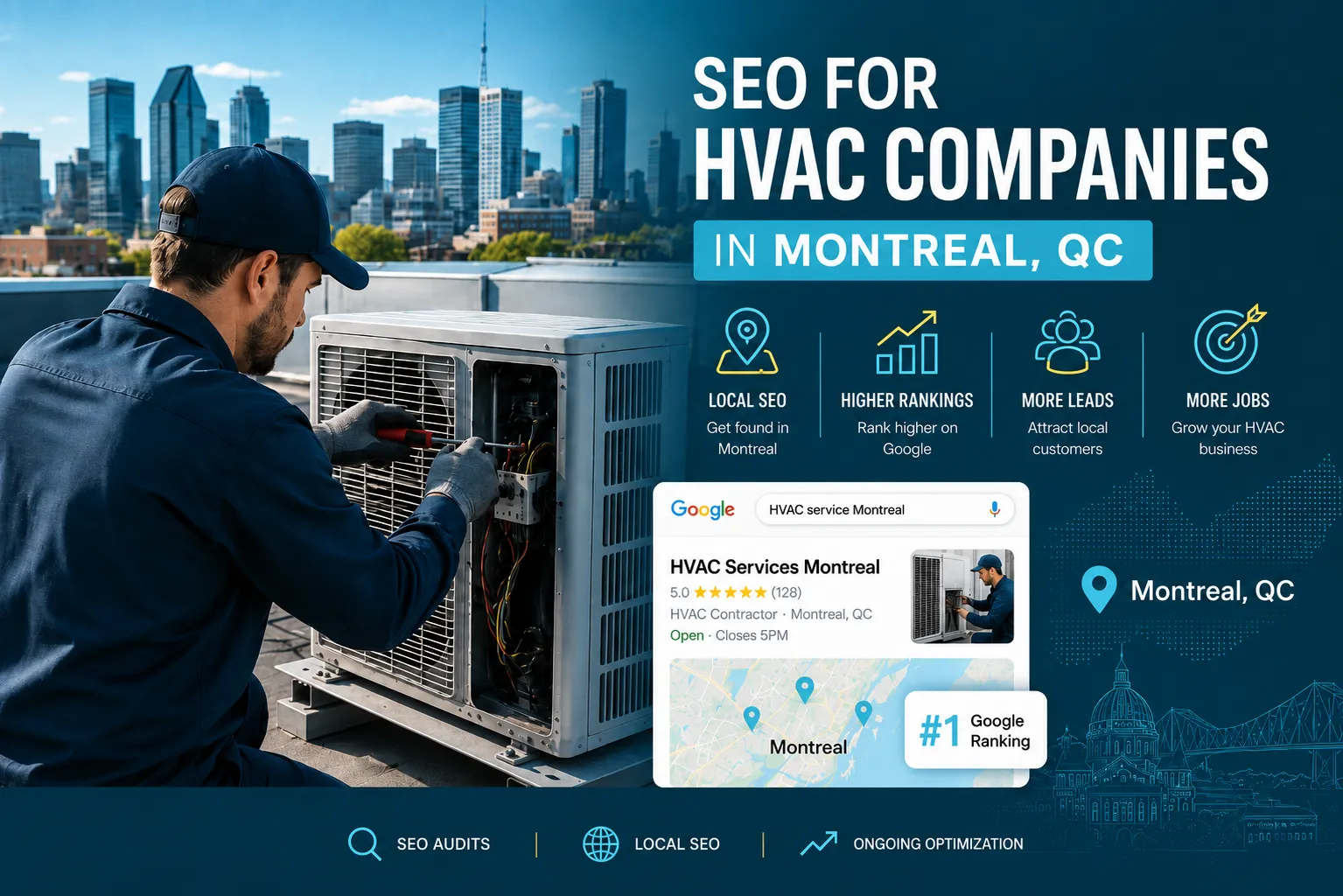 SEO for HVAC Companies in Montreal, QC